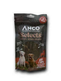 Anco Selects Beef Strips with Collagen 85g