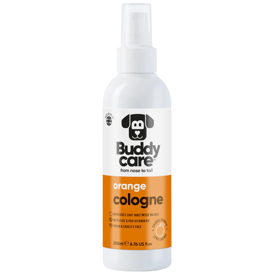 Buddy care orange cologne
