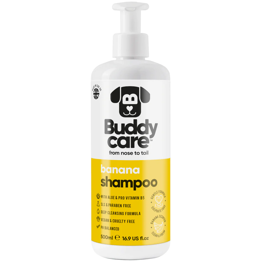 Buddys banana shampoo