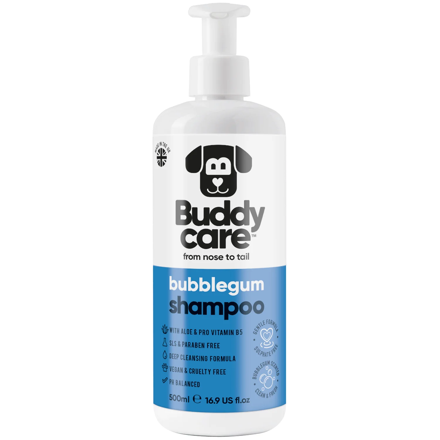 Buddy bubblegum shampoo