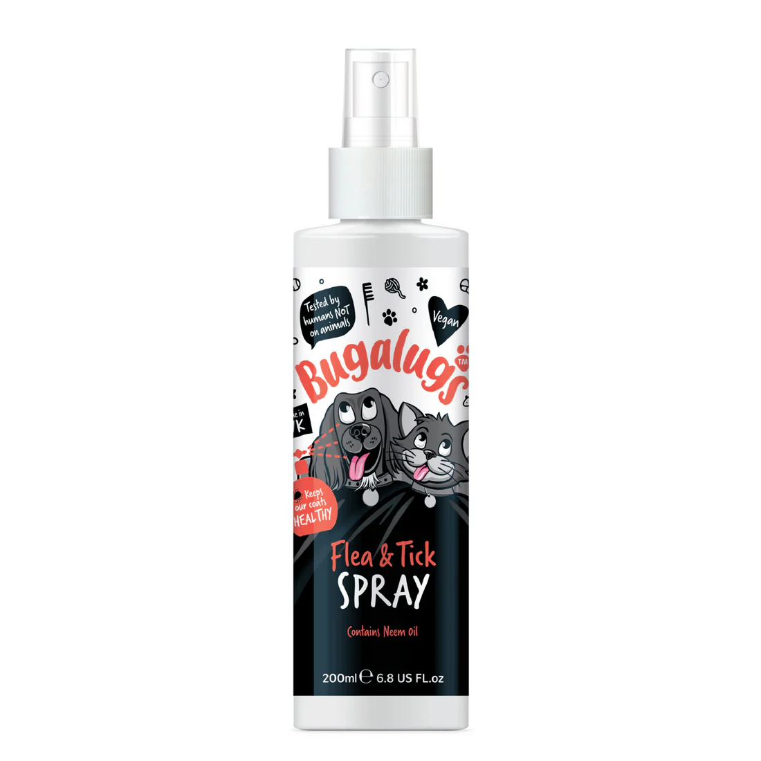 Bugalugs flea and tick spray
